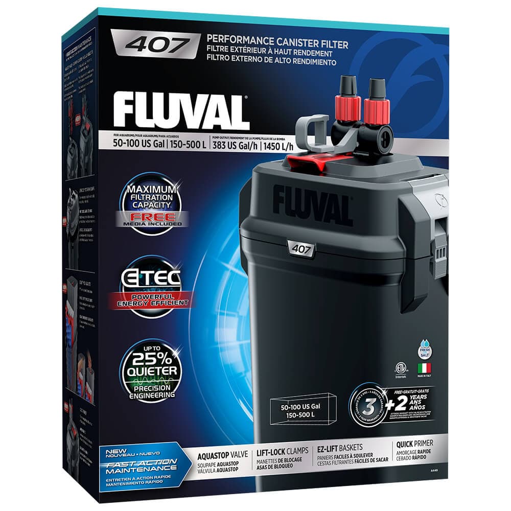 Fluval 407 Canister Filter at Sea Cave Inc.